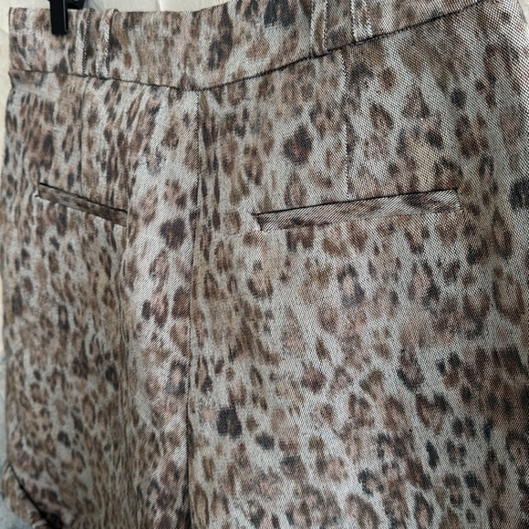 Iro Animal Print Shorts sz 40 - Picture 6 of 10